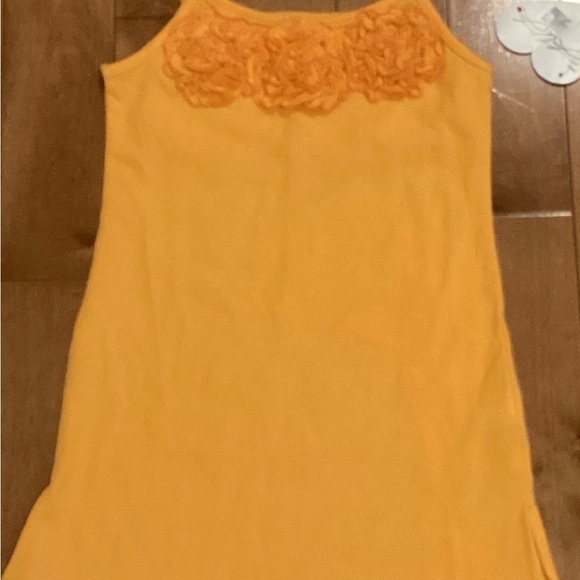Vibrant orange toddler sundress - Picture 2 of 2